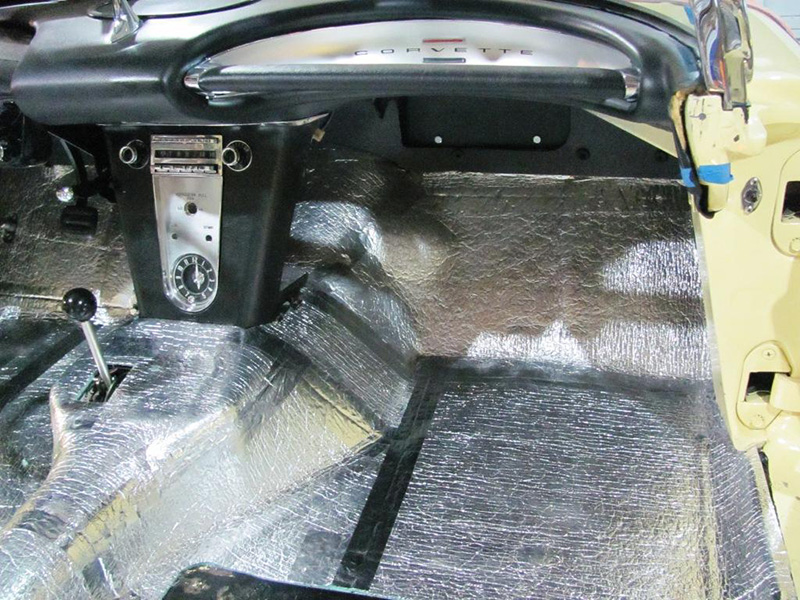 Car Insulation Chevy Corvette Install
